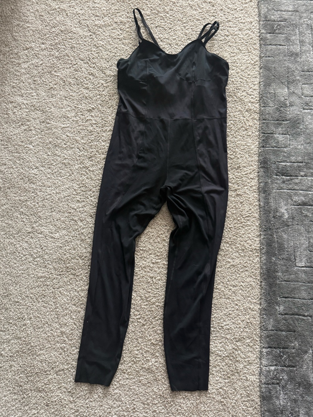 Nike Sleek Black Dri-Fit Jumpsuit